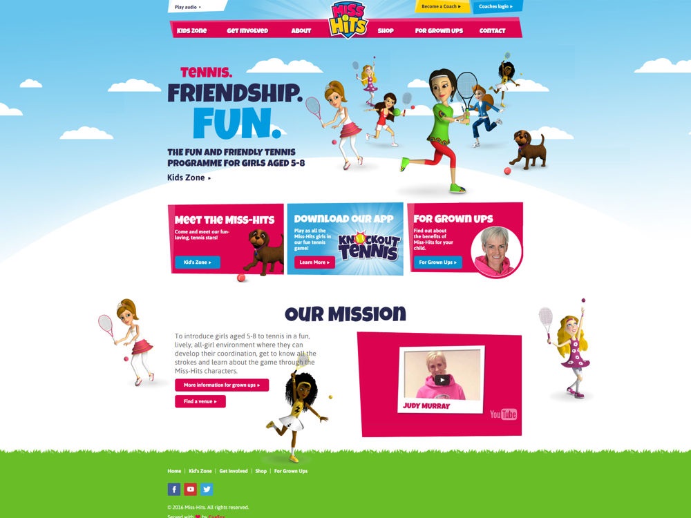 Miss-Hits – The Tennis Portal for Young Girls