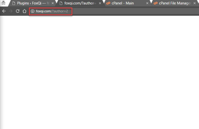 Blank screen on user enumeration attempt